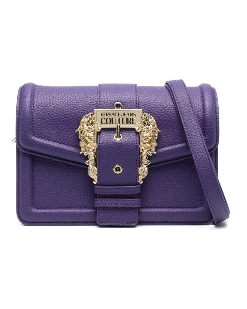 Versace Jeans Handtasche mit barocker Schnalle - Violett Violett
