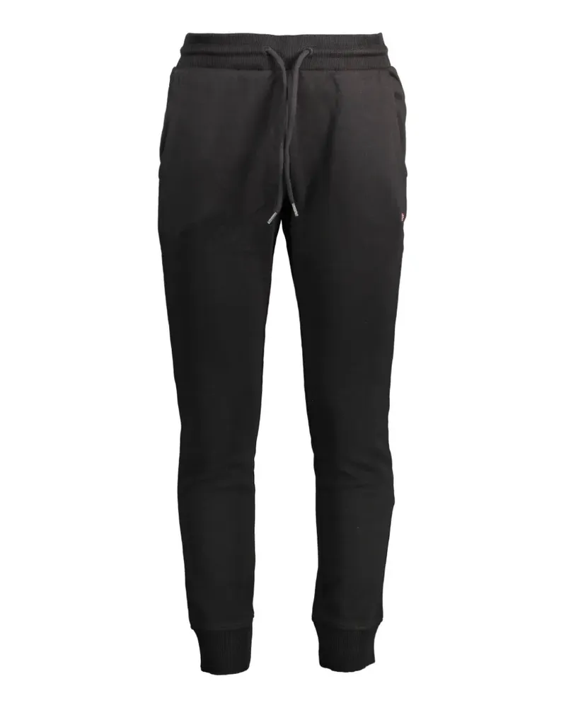 Napapijri drawstring elasticated track pants - Schwarz Schwarz