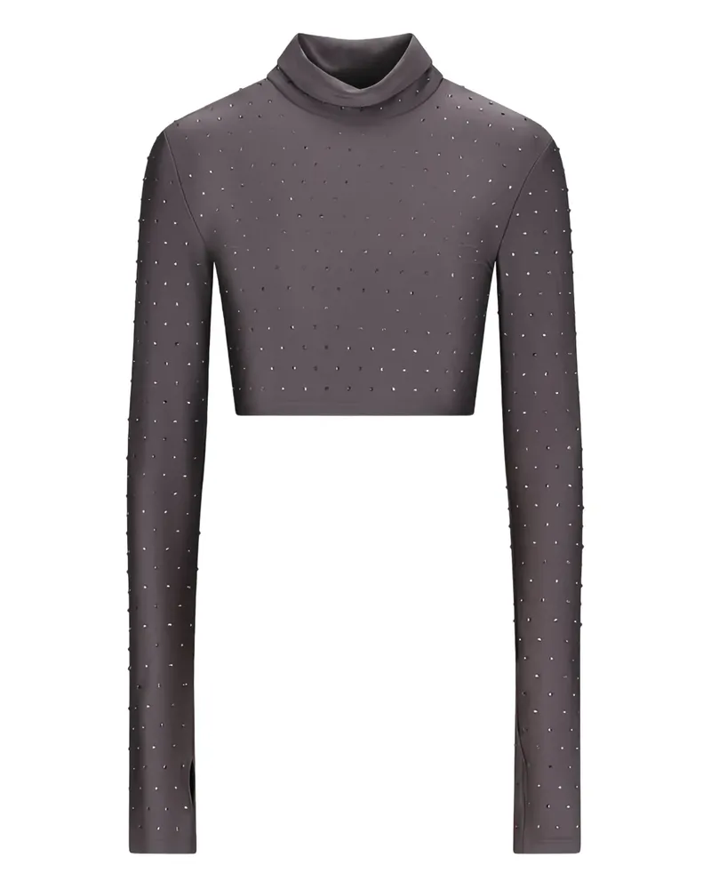 ANDAMANE T-Shirt mit Rollkragen - Grau Grau