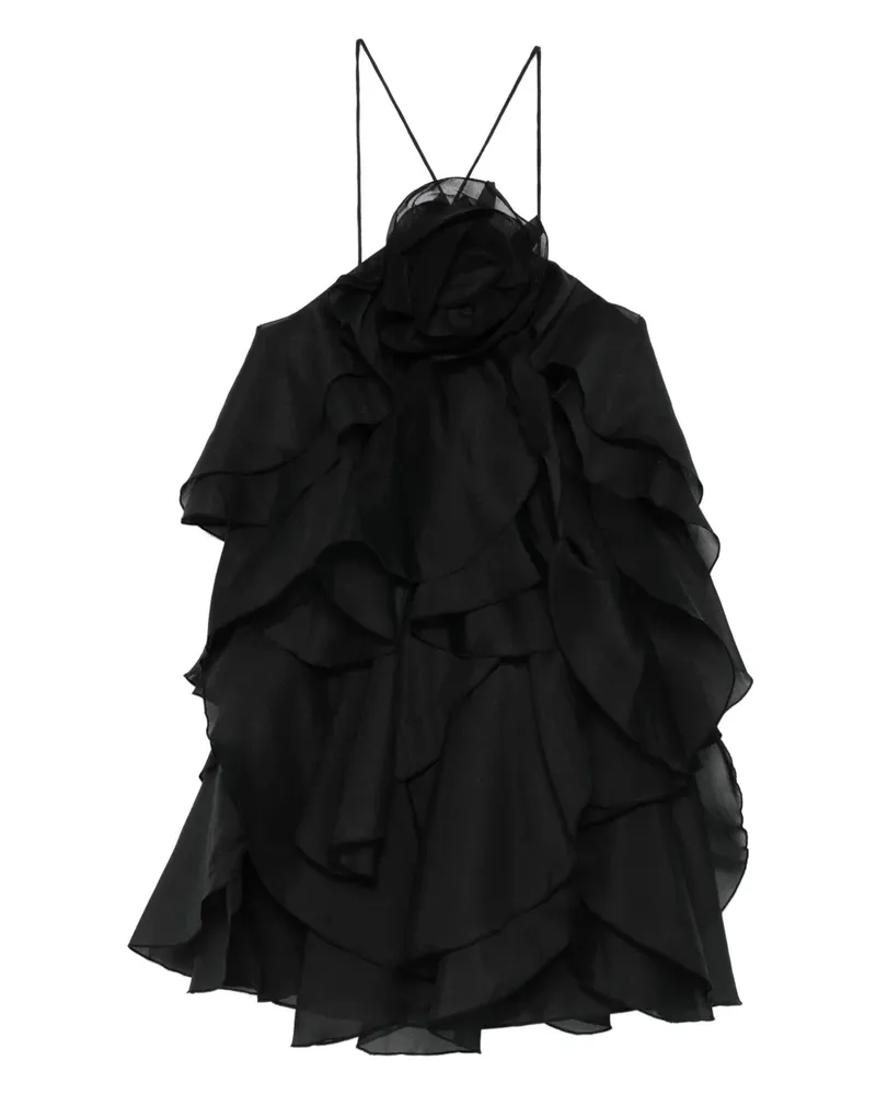 Aje. Pandorea Minikleid - Schwarz Schwarz