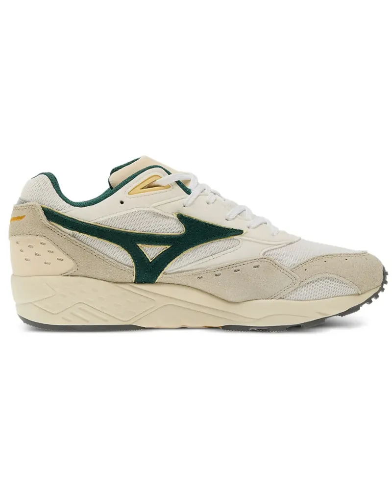 Mizuno Contender S Sneakers mit Wildledereinsätzen - Weiß Weiß