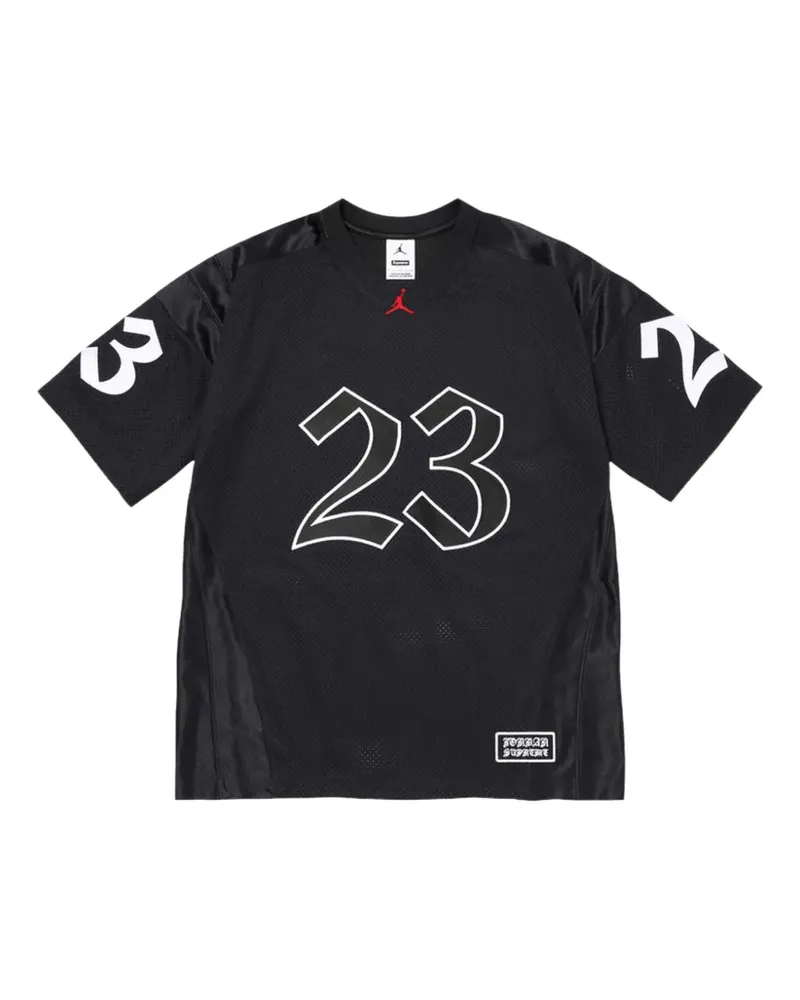 Supreme Being x Jordan Warm Up short-sleeve T-shirt - Schwarz Schwarz