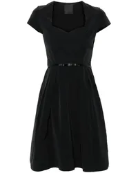 Givenchy Taft-Minikleid mit 4G-Schleife Schwarz