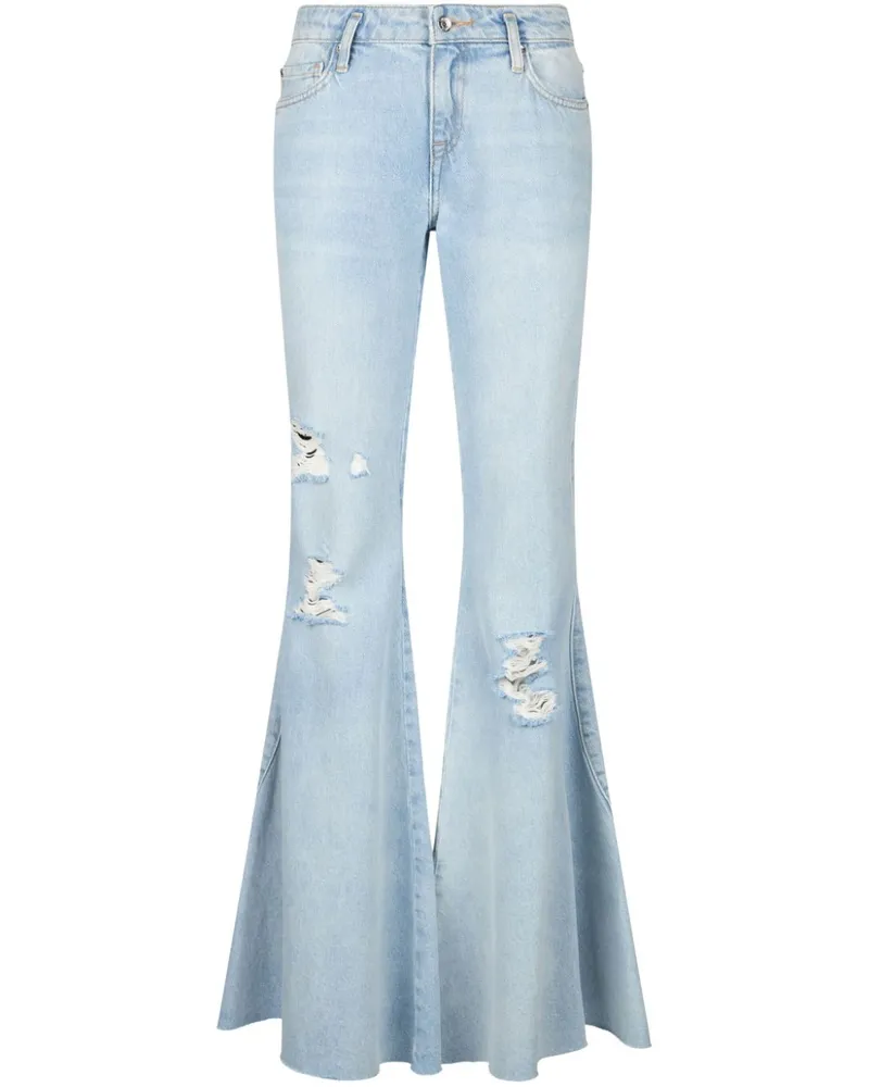 Liu Jo Ausgestelle Jeans - Blau Blau