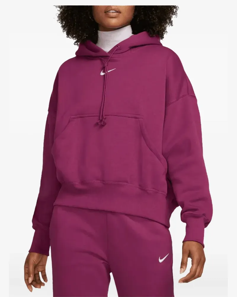 Nike Phoenix Fleece oversized hoodie - Violett Violett