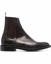 Thom Browne Klassische Chelsea-Boots Braun