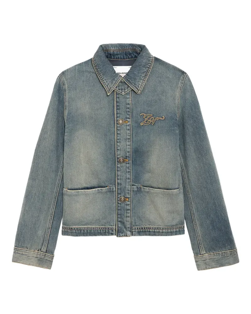 Zadig & Voltaire Lessa Jeansjacke - Blau Blau