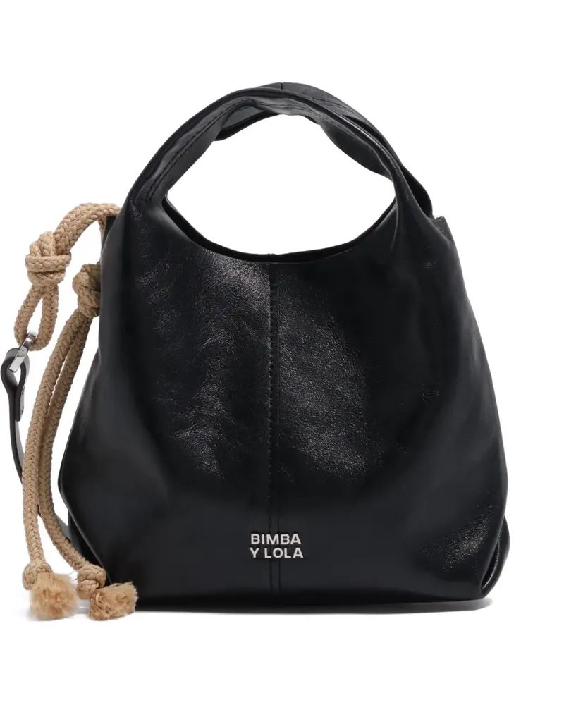 BIMBA Y LOLA Beuteltasche mit Kordelzug - Schwarz Schwarz