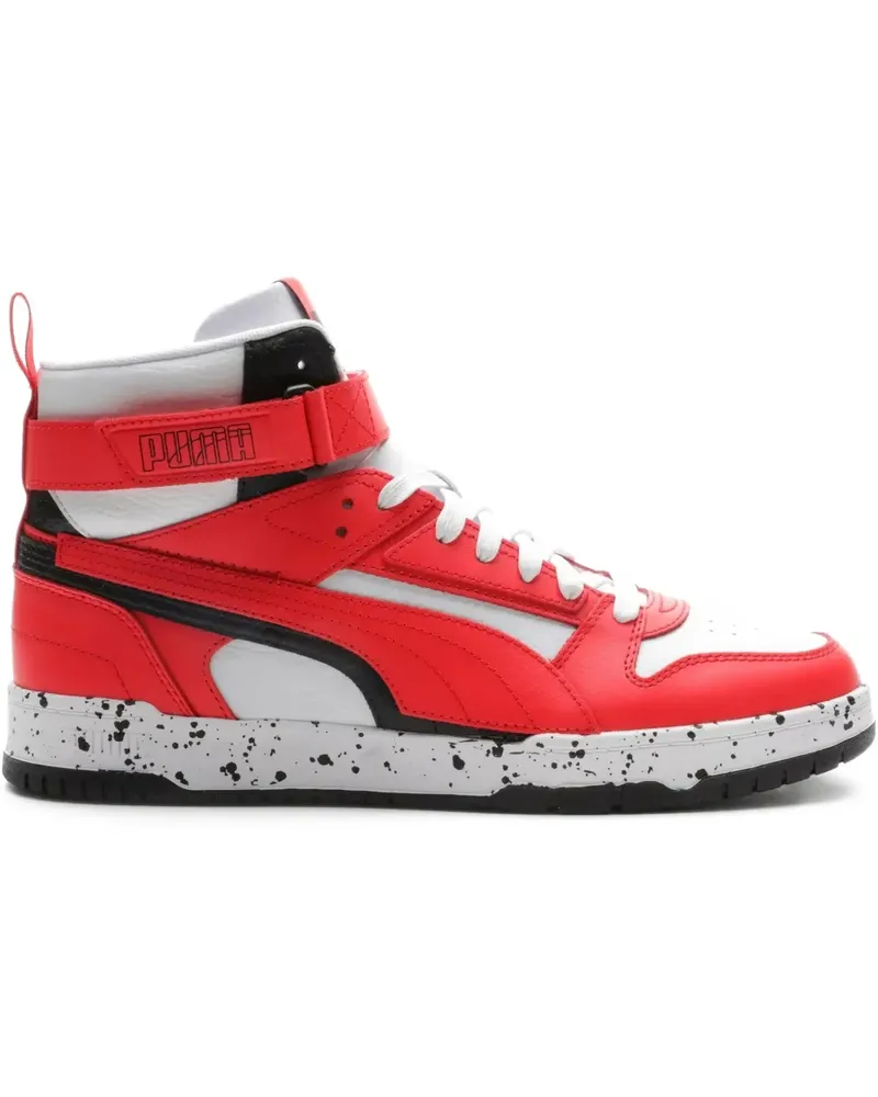 Puma RBD Game Varsity Patch Sneakers - Rot Rot