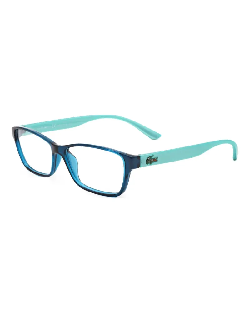 Lacoste Brille mit eckigem Gestell - Blau Blau
