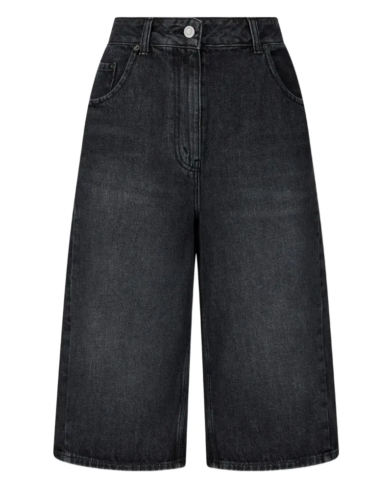 STUDIO TOMBOY Jeans mit Knopfverschluss - Schwarz Schwarz