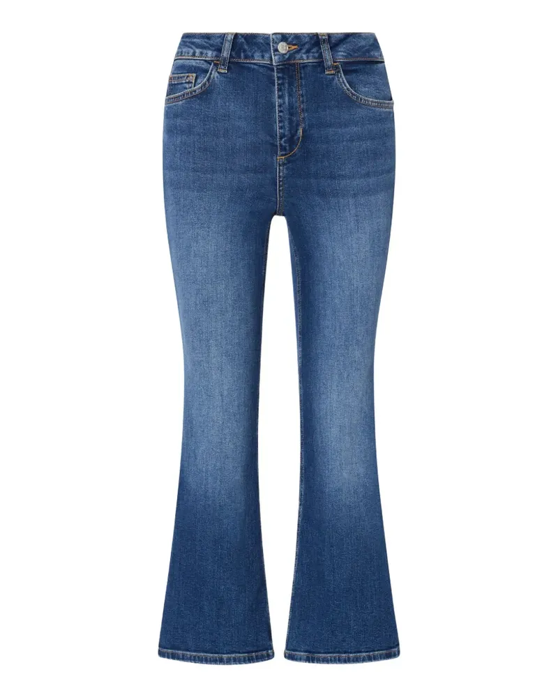 Liu Jo bootcut jeans with rhinestones - Blau Blau