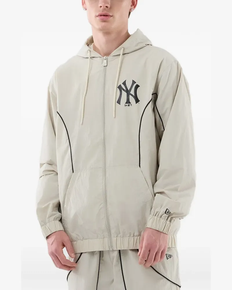 New Era New York Yankees MLB piping track jacket - Nude Nude