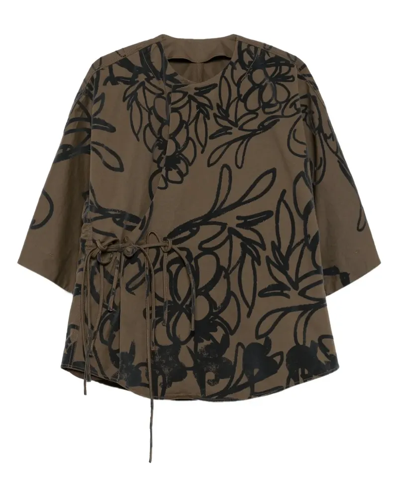 JNBY Jacke mit geknotetem Effekt - Braun Braun
