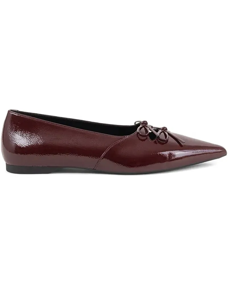 Vagabond Hermine Ballerinas aus Lackleder - Rot Rot