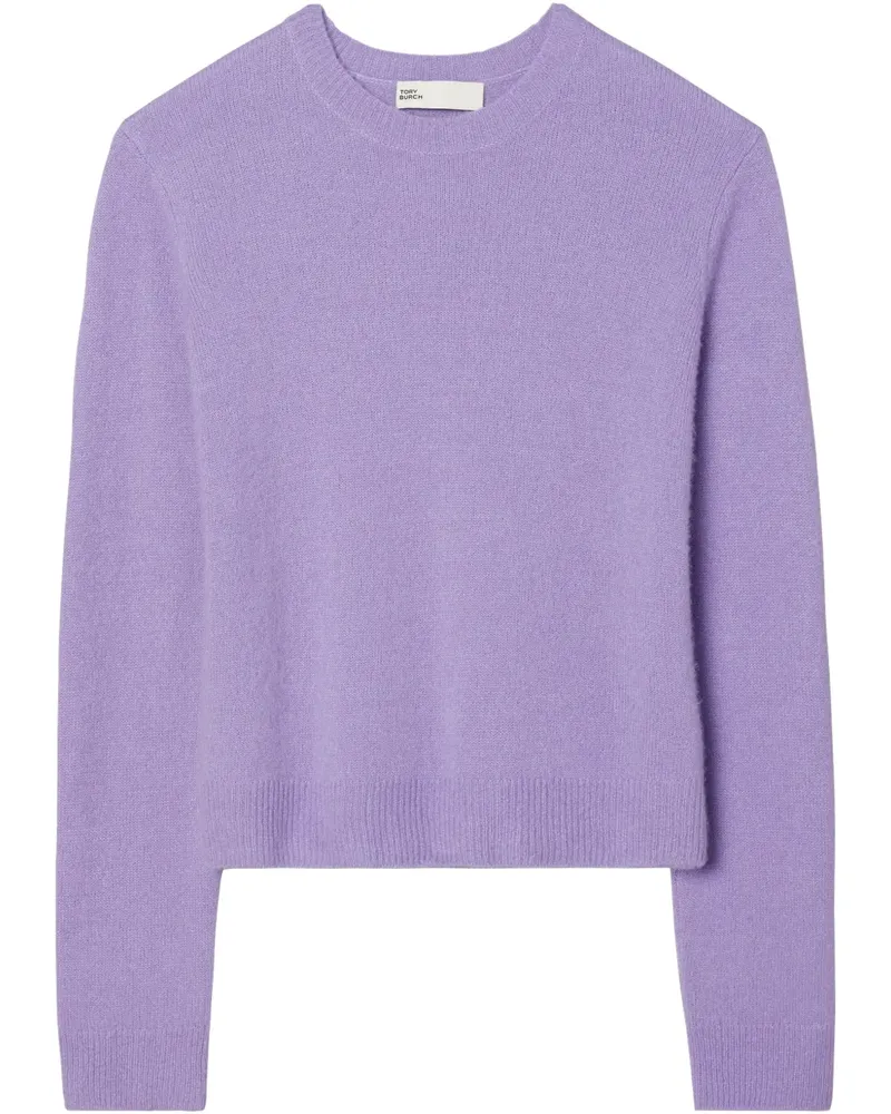 Tory Burch Pullover mit Rundhalsausschnitt - Violett Violett