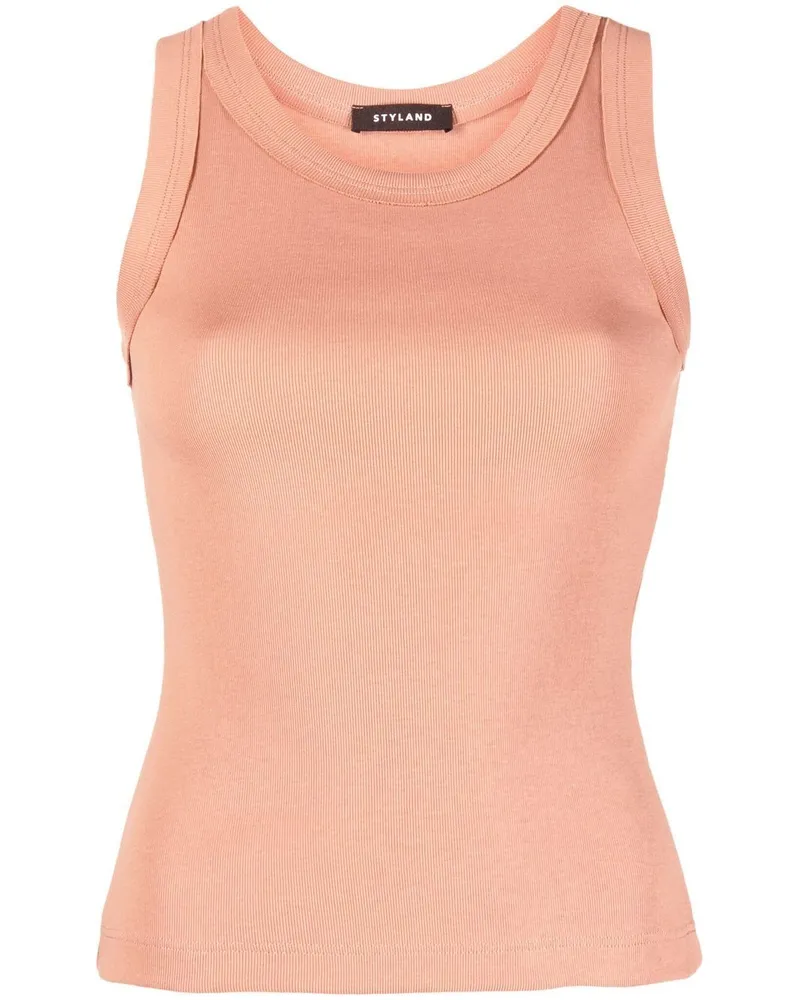 STYLAND Trägershirt aus Bio-Baumwolle - Nude Nude
