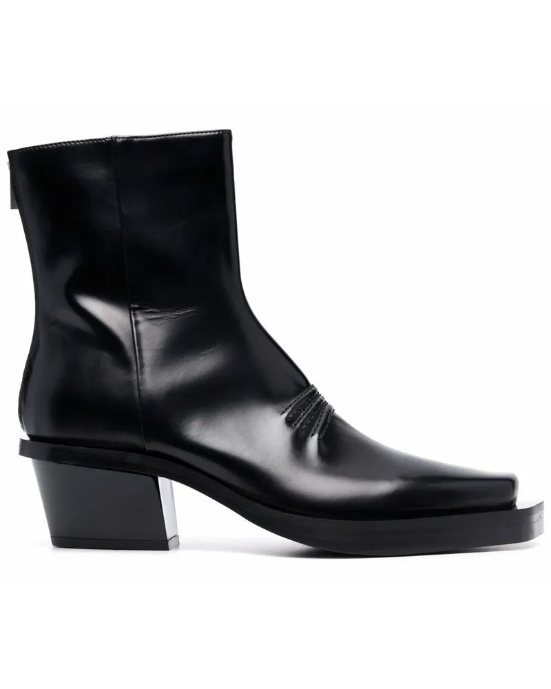 1017 ALYX 9SM Leone leather ankle boots Black