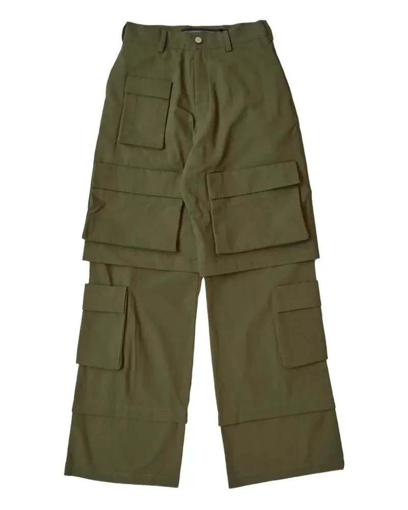 Spencer Badu safari cargo pants - Grün Grün