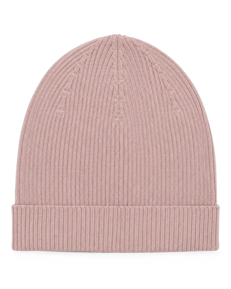 Rick Owens Gerippte Beanie - Rosa Rosa