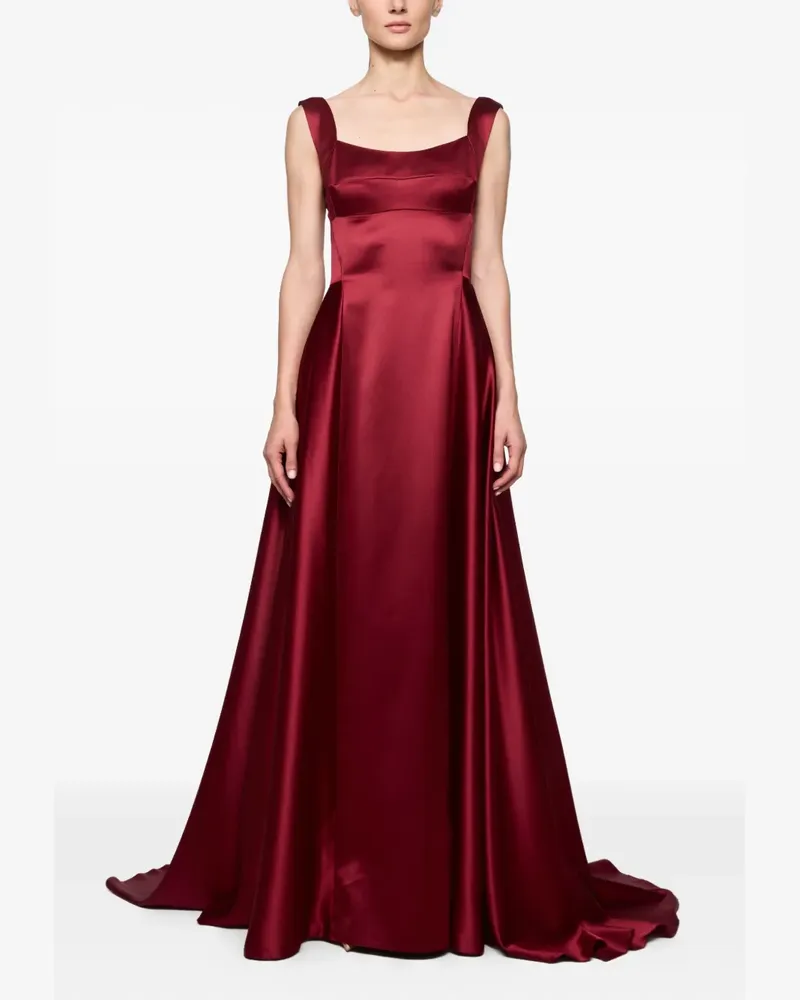 ATU Body Couture square-neck A-line dress - Rot Rot