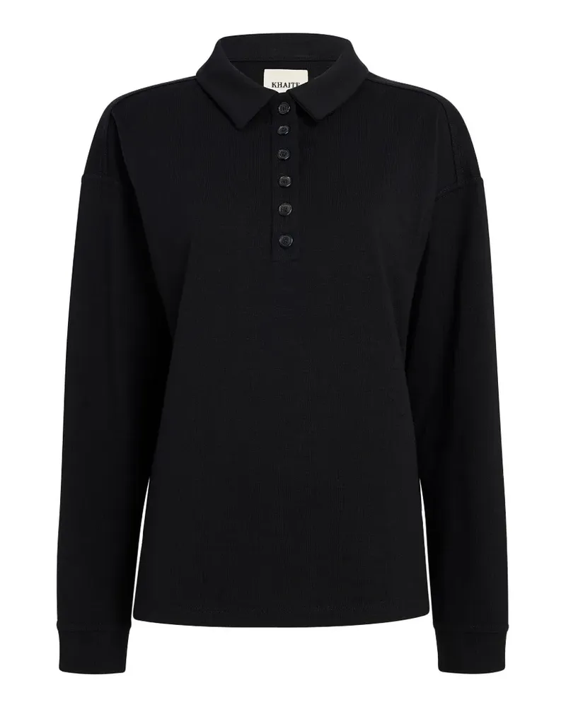 KHAITE Faithful Top in Schwarz Schwarz