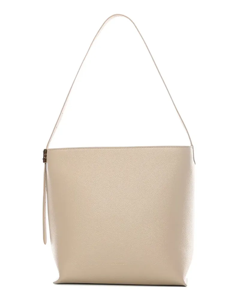 Coccinelle pebble-grain shoulder bag - Nude Nude