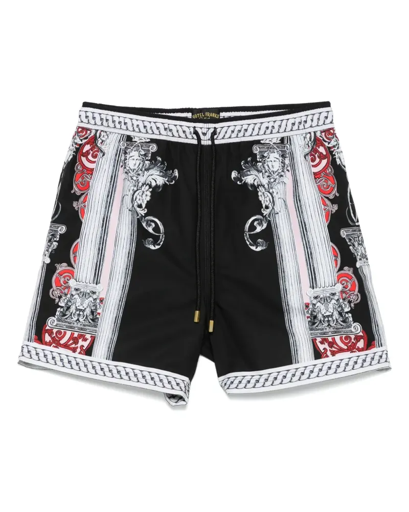 Camilla Mark of Medusa Badeshorts - Schwarz Schwarz