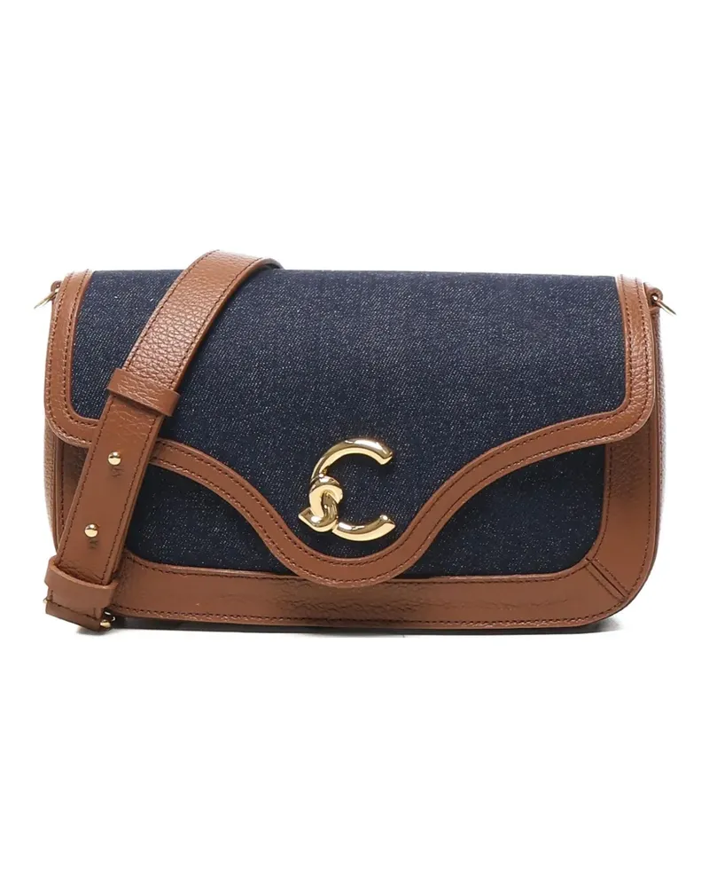 Coccinelle Mittelgroße C-Me Schultertasche - Blau Blau