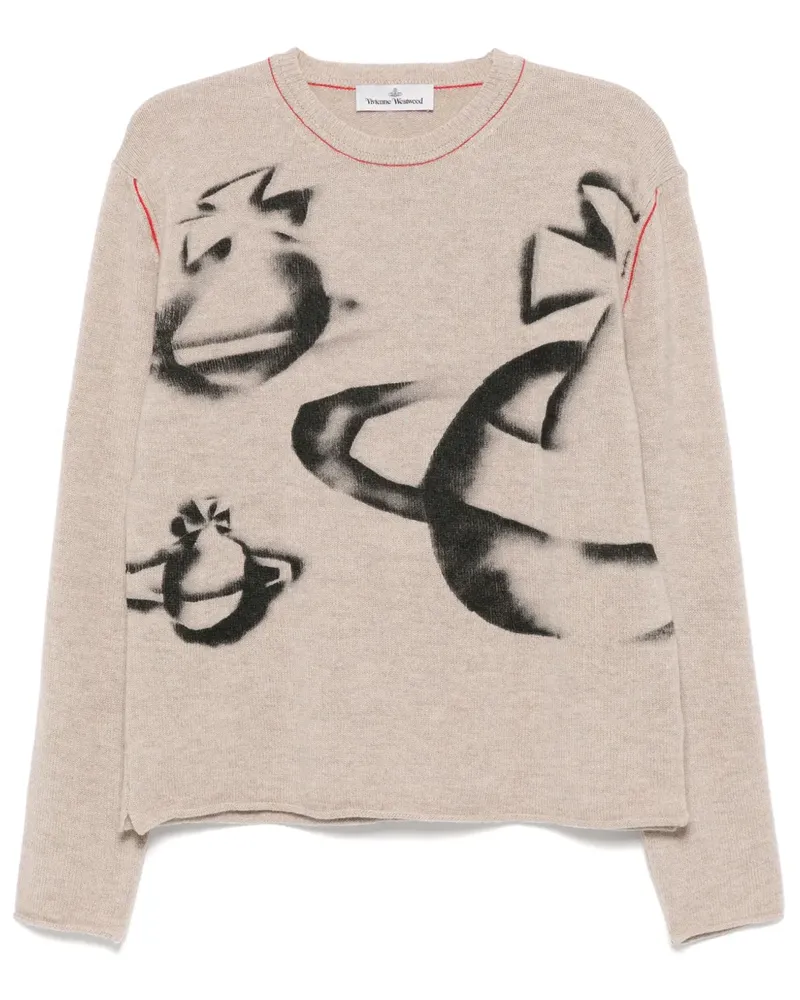 Vivienne Westwood Orbit Pullover - Braun Braun