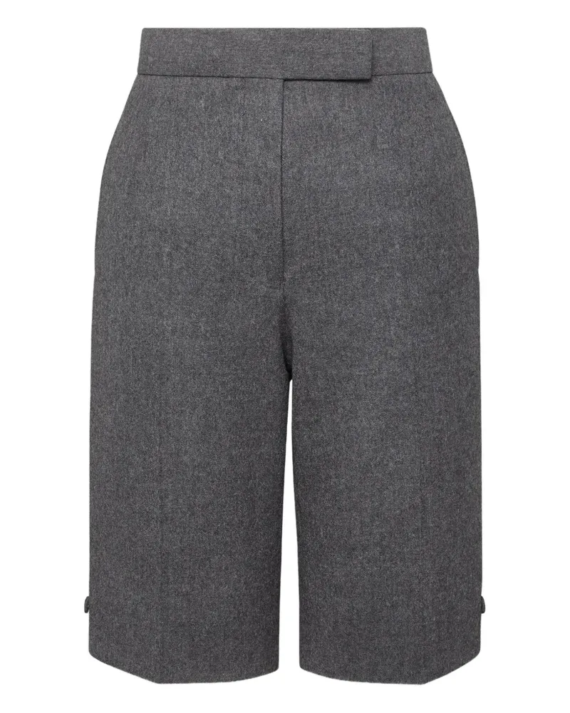 Thom Browne Geknöpfte Shorts - Grau Grau