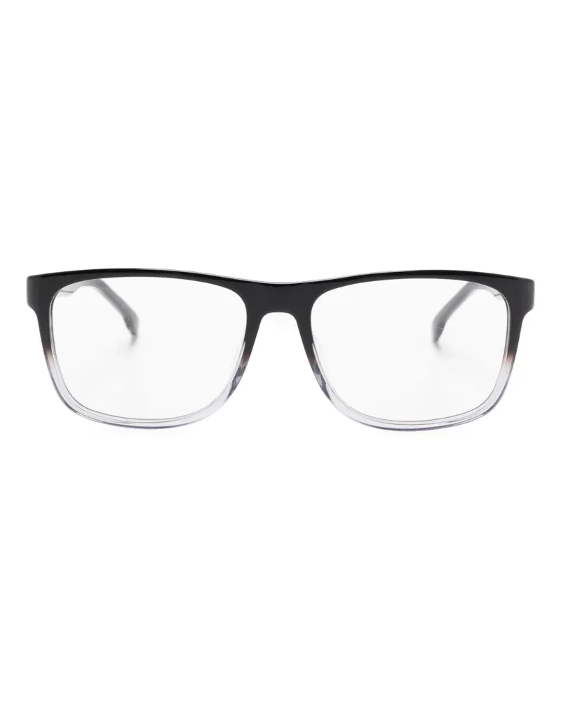 Carrera Brille mit eckigem Gestell - Schwarz Schwarz