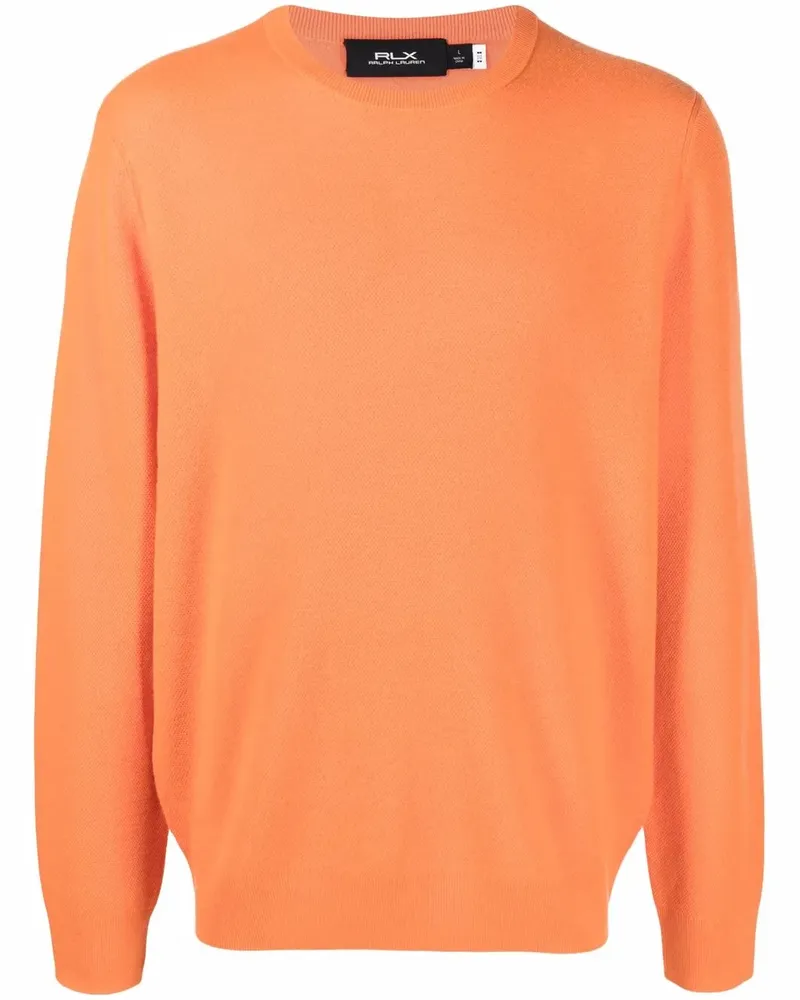 Ralph Lauren Kaschmirpullover mit Rundhalsausschnitt - Orange Orange