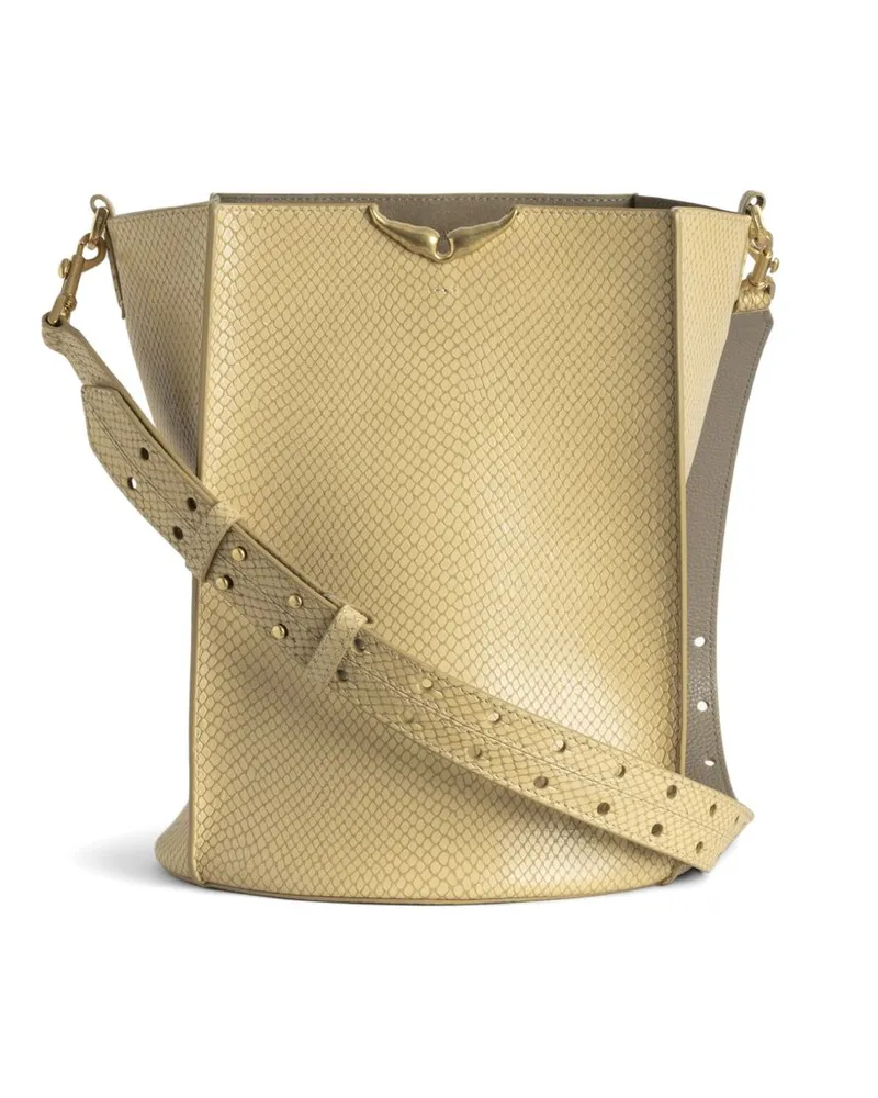 Zadig & Voltaire Boderline XL Beuteltasche - Nude Nude