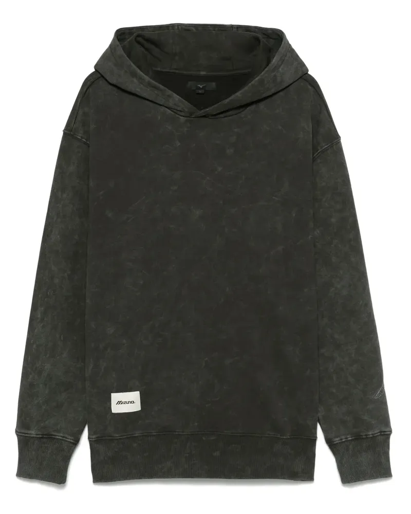 Mizuno Sportstyle FloraTech Hoodie - Schwarz Schwarz