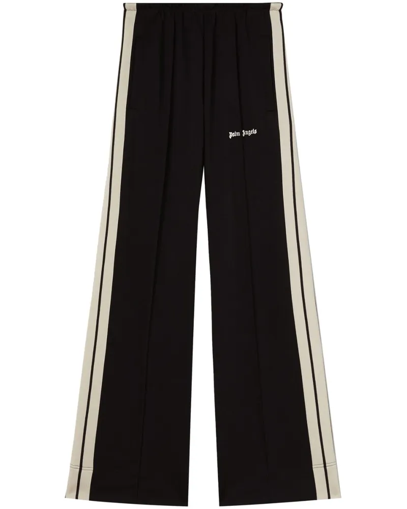 Palm Angels Jogginghose mit Streifendetail - Schwarz Schwarz