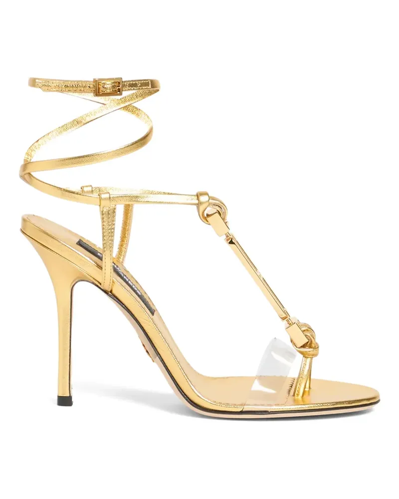 Dsquared2 Chic Night Sandalen mit Absatz - Gold Gold