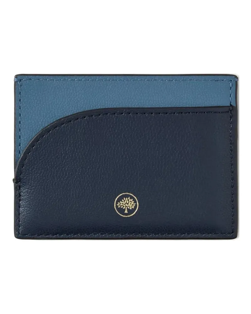 Mulberry curved-edge cardholder - Blau Blau