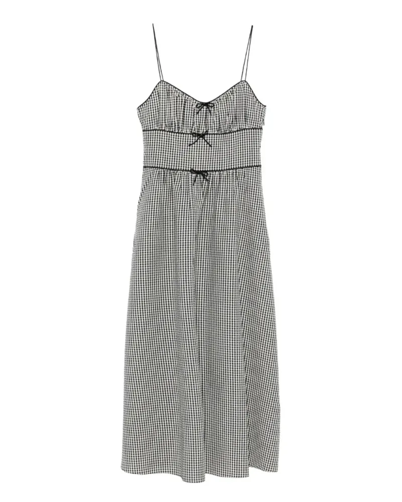 DÔEN Belline Midikleid - Schwarz Schwarz