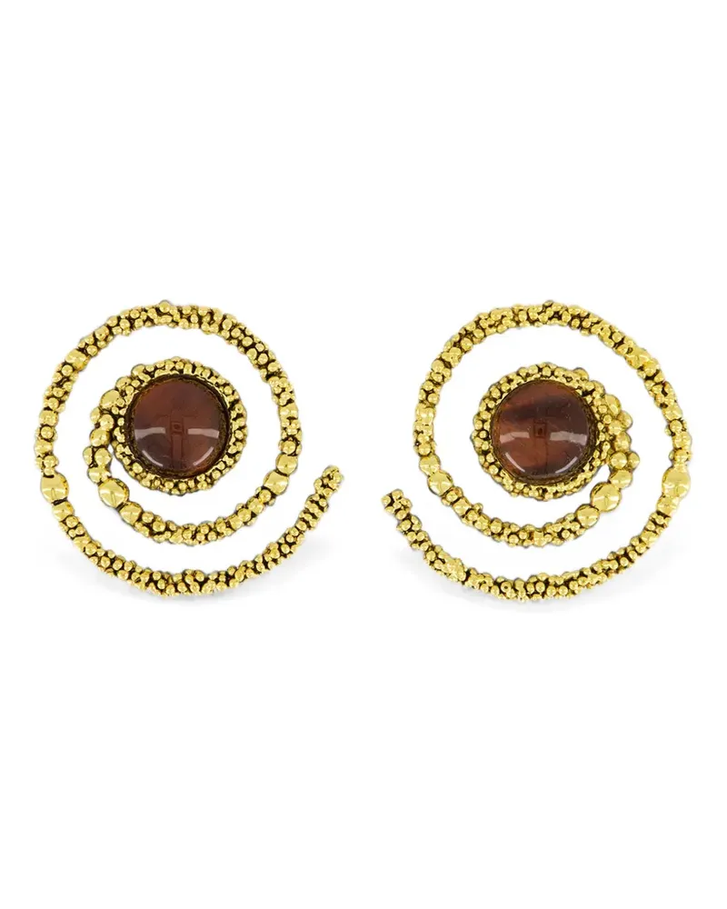 Aurélie Bidermann Makoma Spiralohrringe - Gold Gold