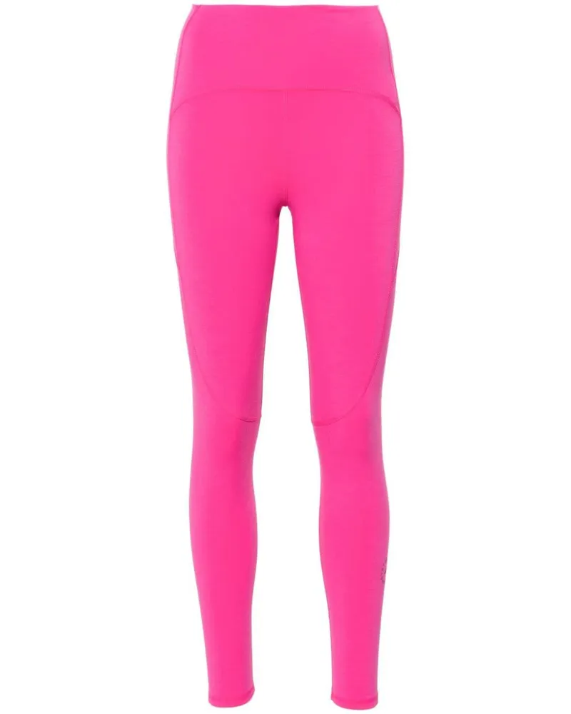 adidas Leggings mit Logo-Print - Rosa Rosa