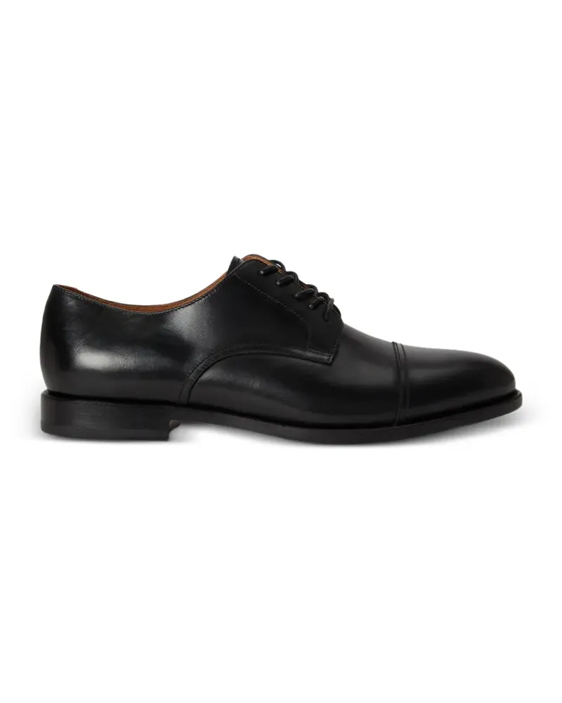 Ralph Lauren Derby-Schuhe mit angeschnittener Kappe - Schwarz Schwarz