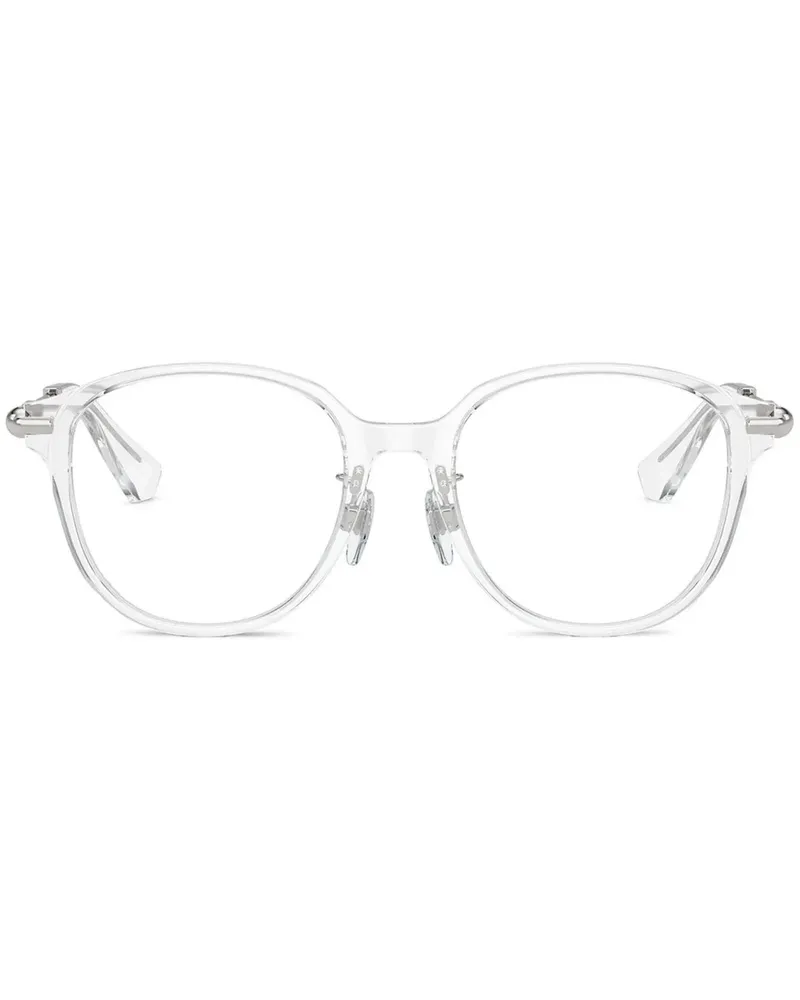 Burberry Brille mit rundem Gestell - Weiß Weiß