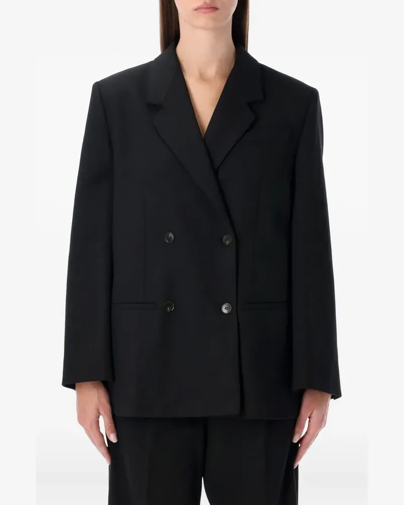 By Malene Birger double-breasted jacket - Schwarz Schwarz