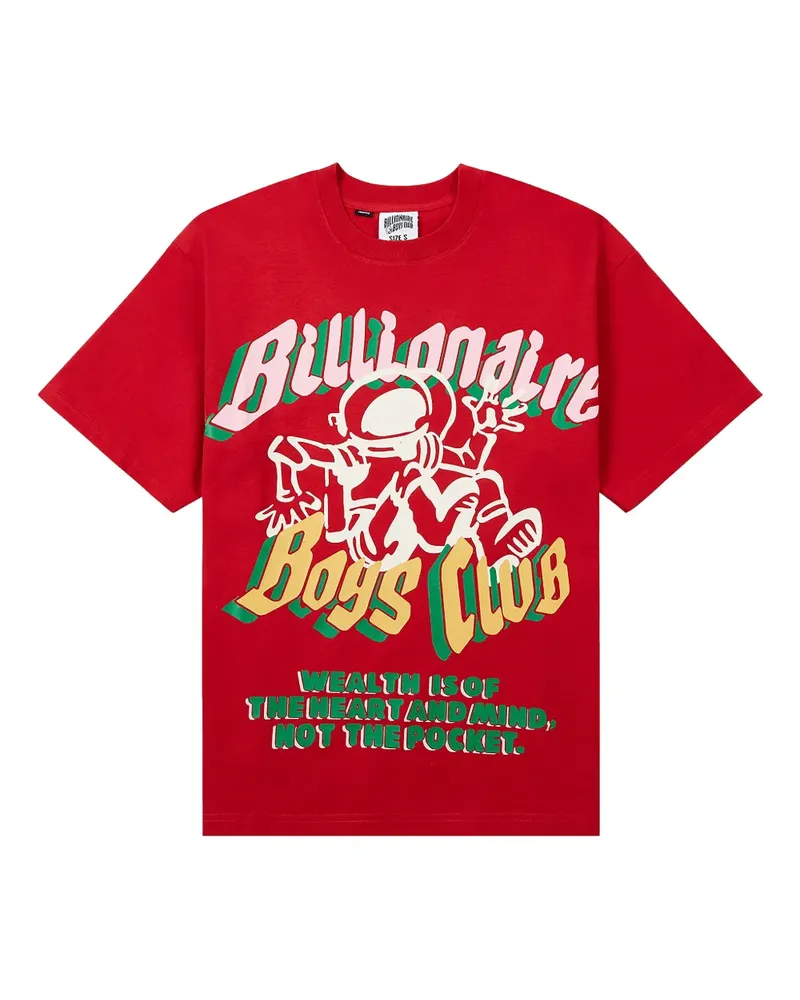 Billionaire Boys Club Dancetronaut T-Shirt mit rundem Ausschnitt - Rot Rot