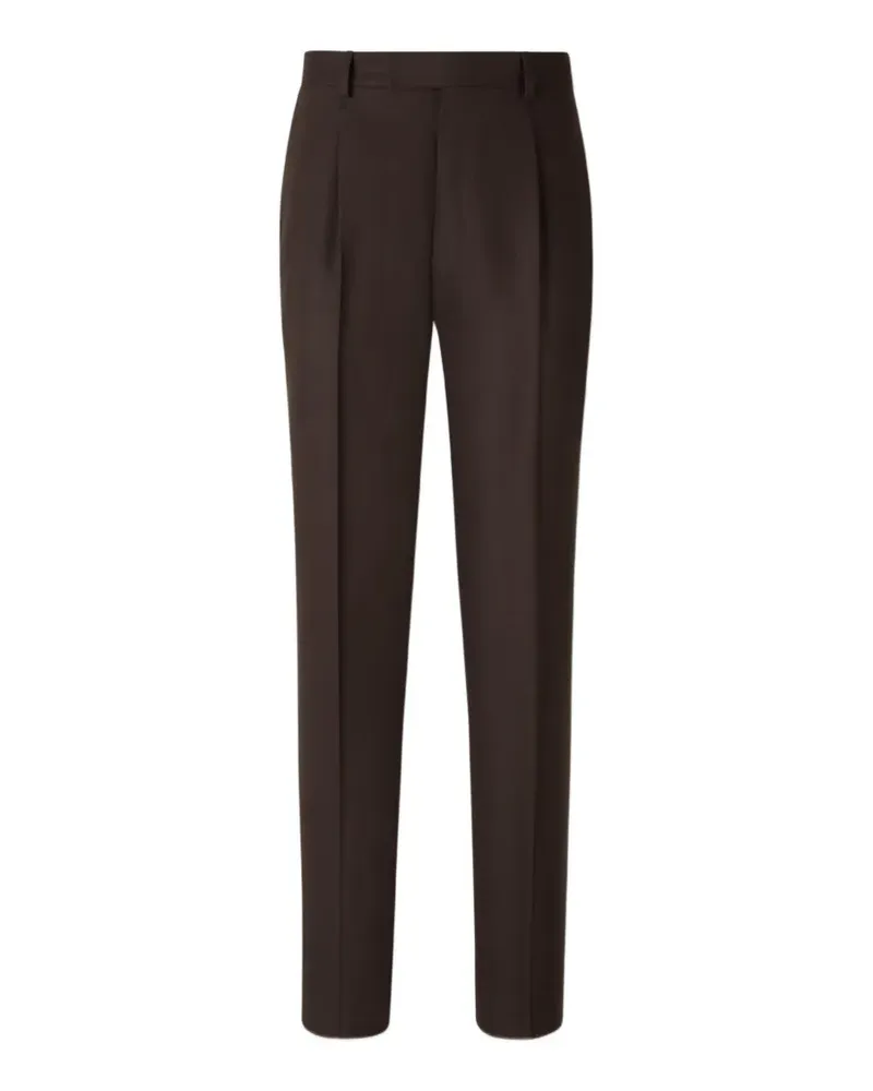Ermenegildo Zegna pleated trousers - Braun Braun