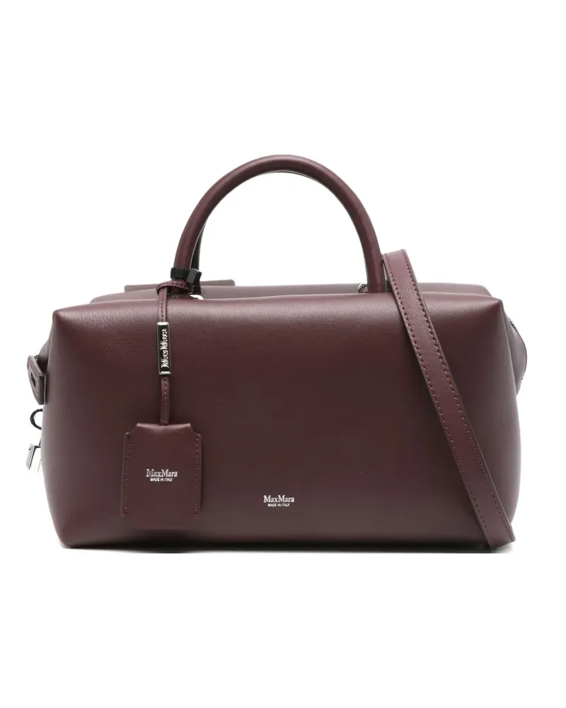 Max Mara Tote Bag mit Reißverschluss - Rot Rot