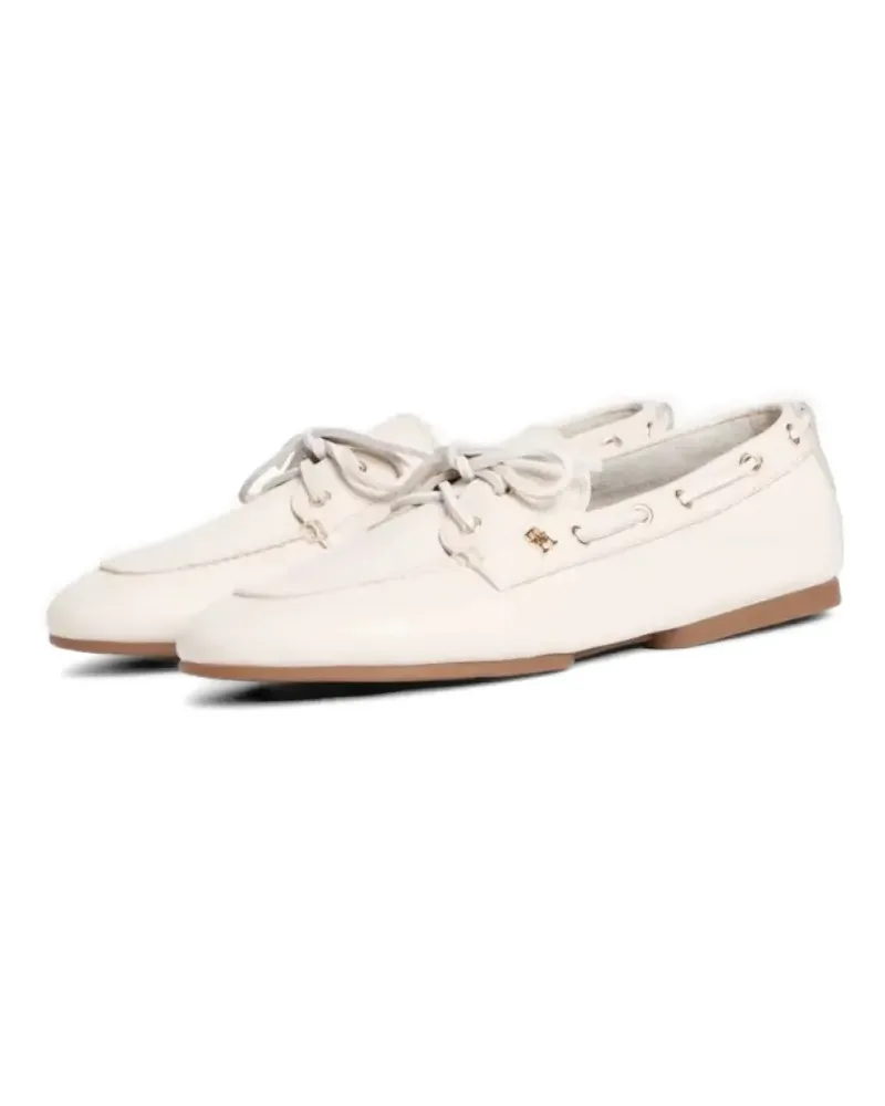 Tommy Hilfiger Segelschuhe mit Schnürung - Nude Nude