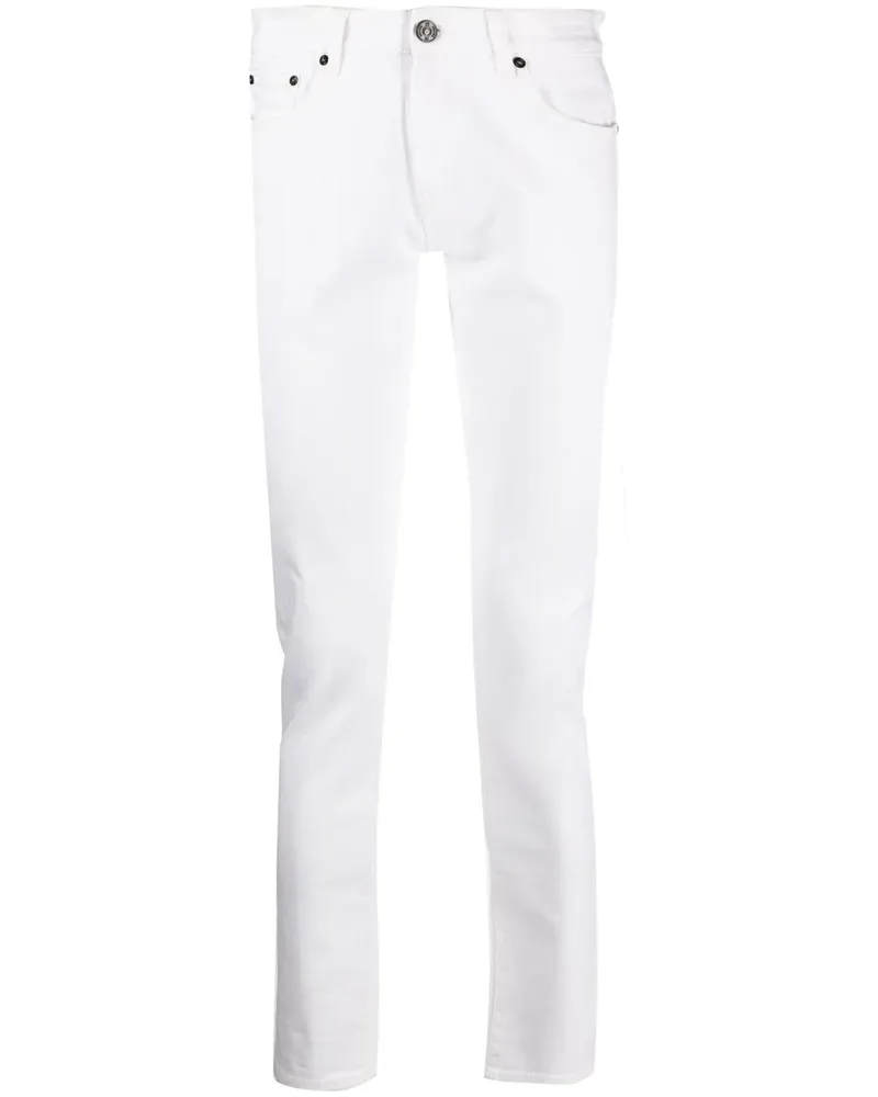 PT TORINO Schmale Jeans im Five-Pocket-Design - Weiß Weiß