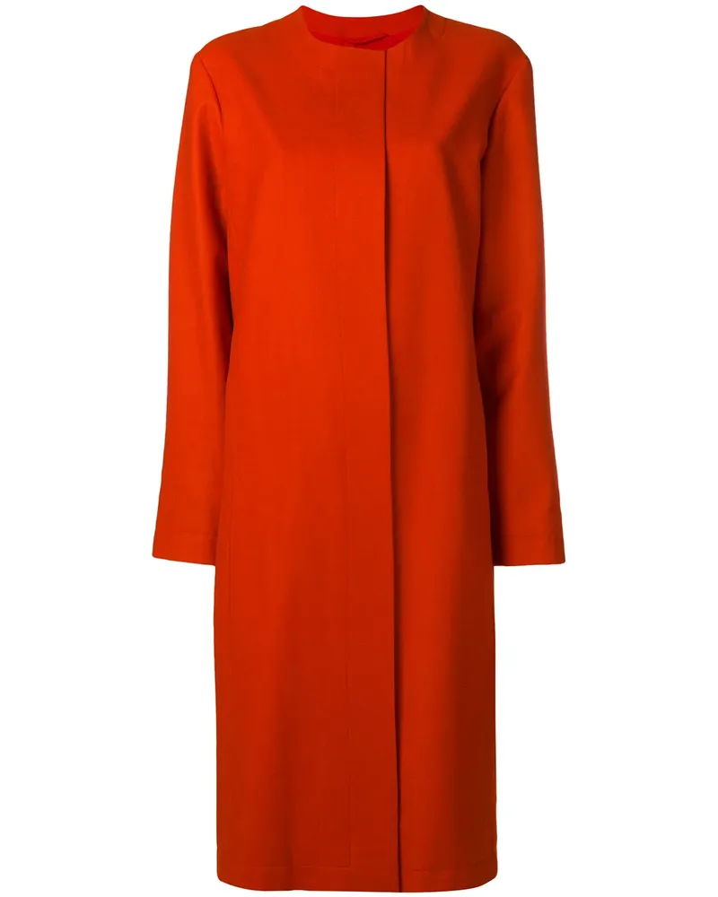 Liska Einreihiger Mantel - Orange Orange